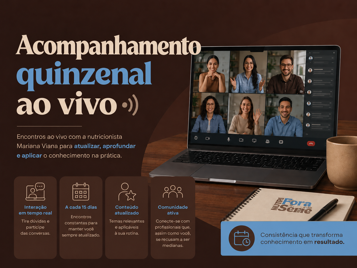 Acompanhamento Quinzenal ao Vivo