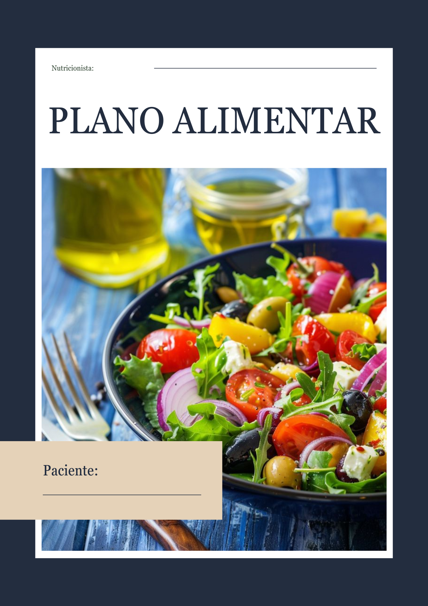 Plano alimentar